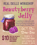 Beautyberry Jelly Skills Workshop